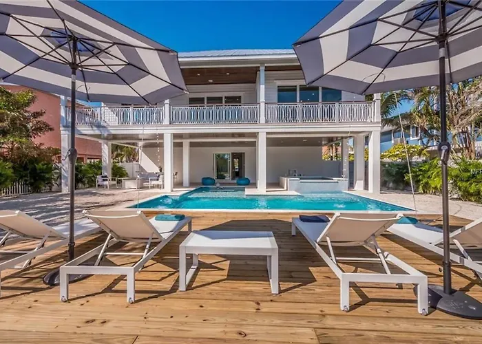 Sea La Vie Beach House - Luxury Home W Pool Spa Dock Canal Access On Anna Maria